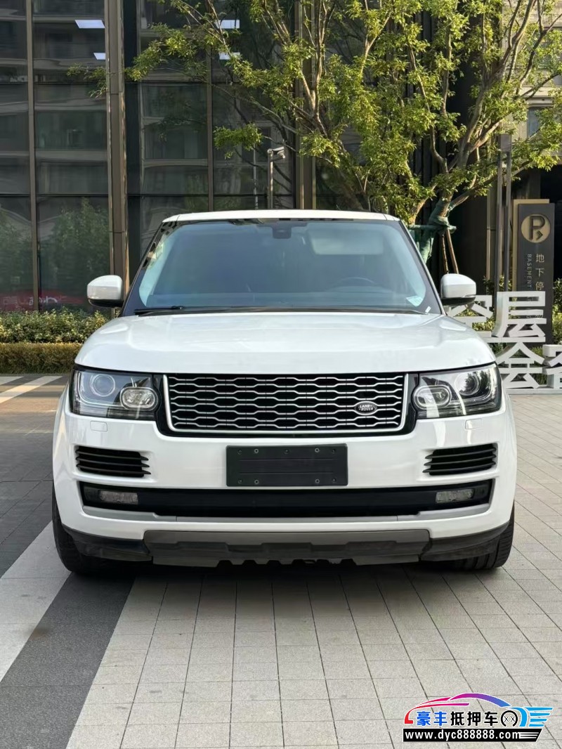 16年路虎揽胜行政SUV抵押车出售