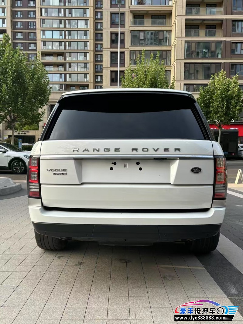 16年路虎揽胜行政SUV抵押车出售