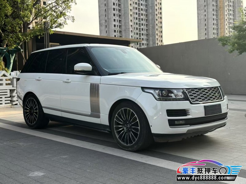 16年路虎揽胜行政SUV抵押车出售