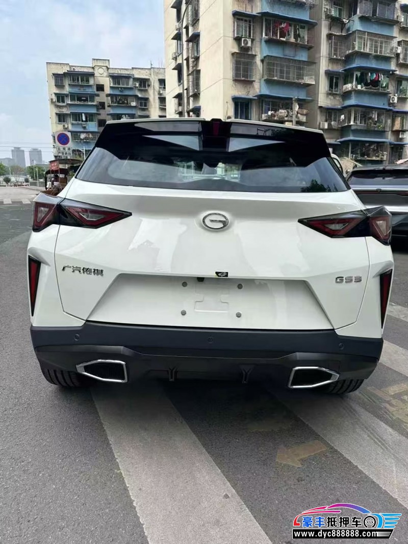 25年传祺gs3轿车抵押车出售