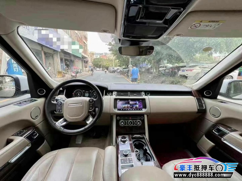 18年路虎揽胜行政轿车抵押车出售