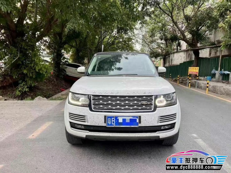 18年路虎揽胜行政轿车抵押车出售