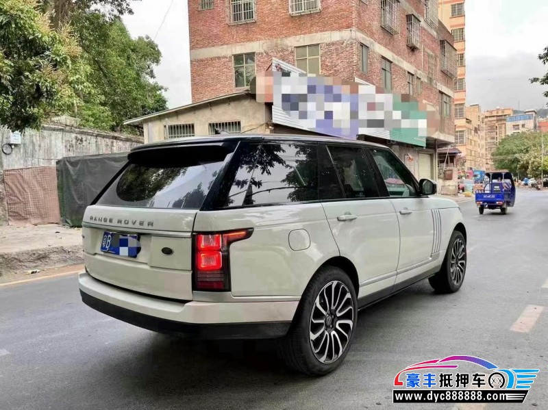 18年路虎揽胜行政轿车抵押车出售