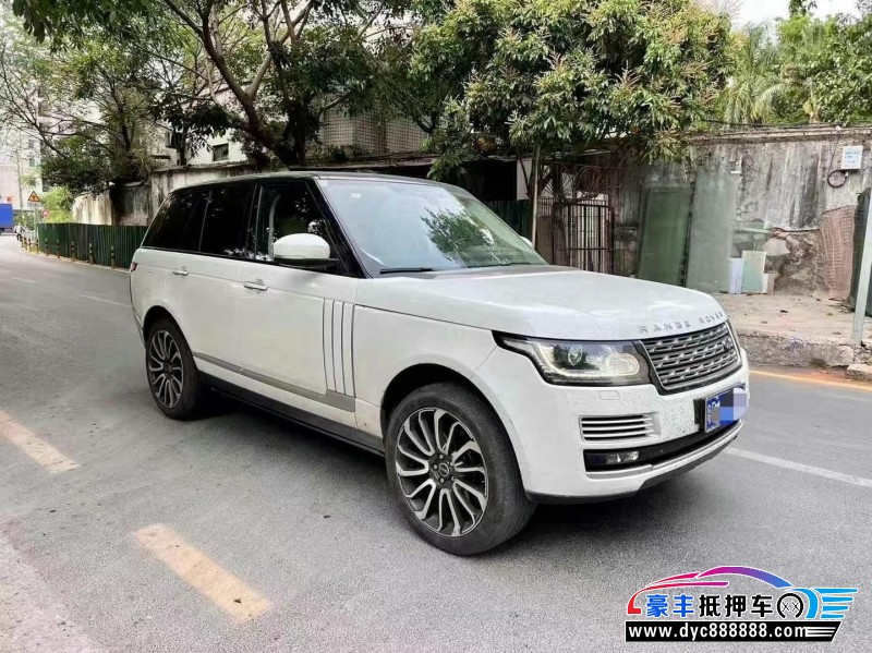 18年路虎揽胜行政轿车抵押车出售