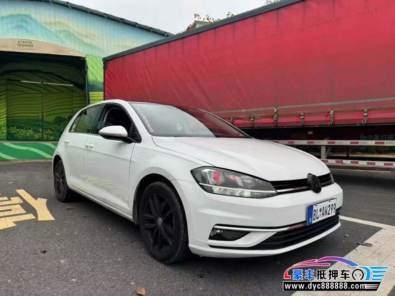 19年大众高尔夫轿车抵押车出售