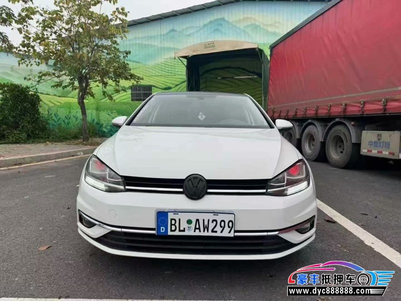 19年大众高尔夫轿车抵押车出售