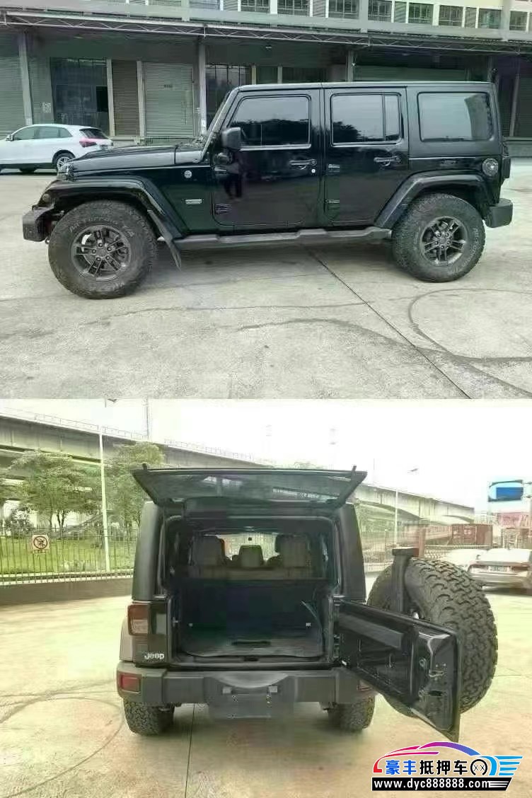 18年Jeep牧马人轿车抵押车出售