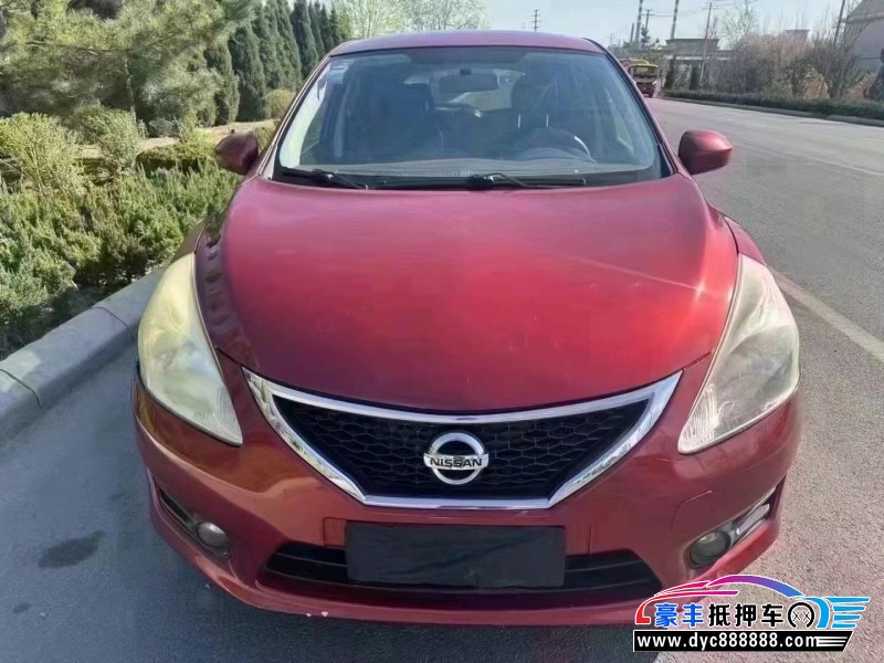 12年日产骐达轿车抵押车出售