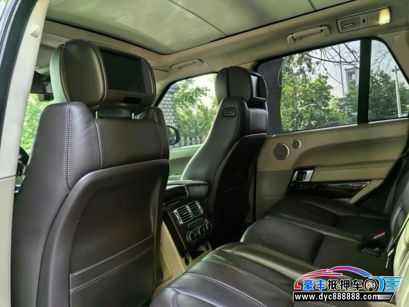 13年路虎揽胜行政SUV抵押车出售