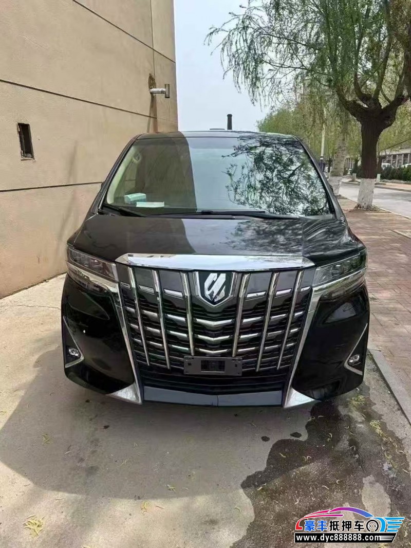 15年丰田埃尔法轿车抵押车出售