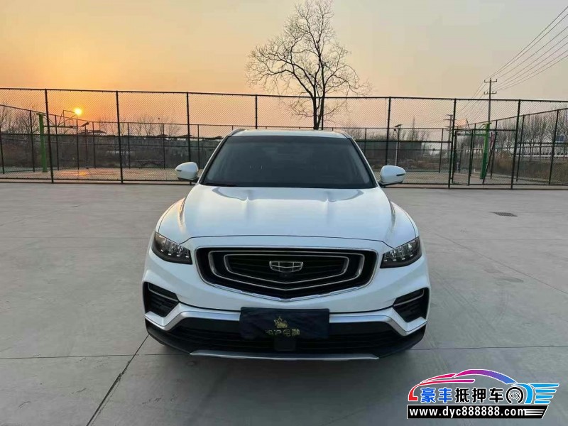 19年吉利博越轿车抵押车出售