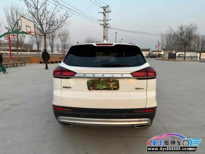 19年吉利博越轿车抵押车出售