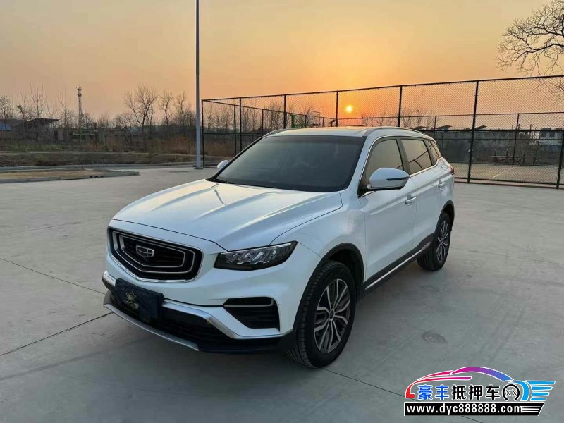 19年吉利博越轿车抵押车出售