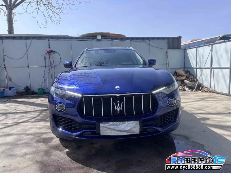 17年玛莎拉蒂莱万特轿车抵押车出售