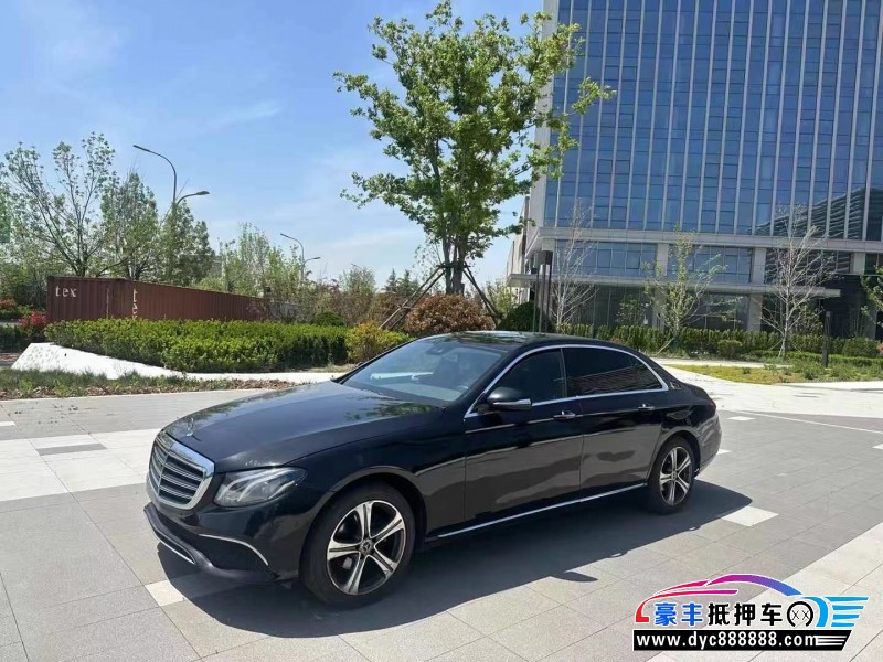 16年奔驰E轿车抵押车出售