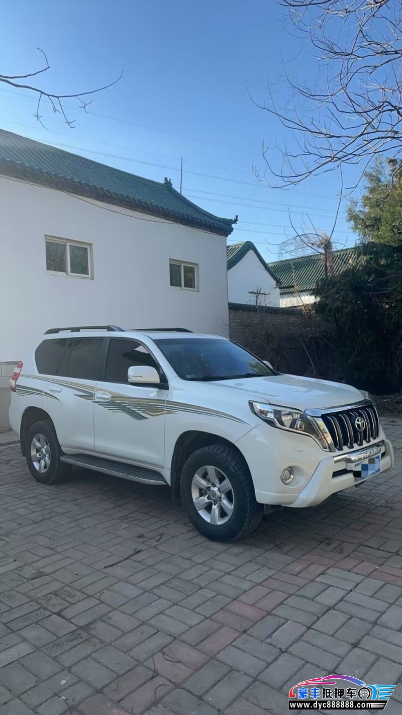 17年丰田普拉多（霸道）轿车抵押车出售