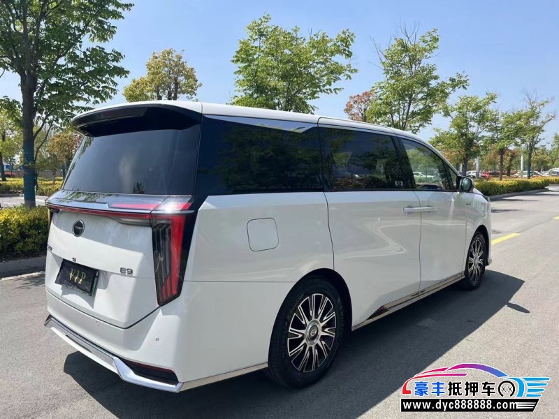 24年传祺E9轿车抵押车出售