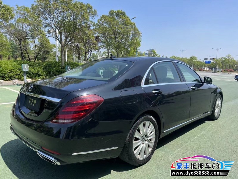 19年奔驰S轿车抵押车出售