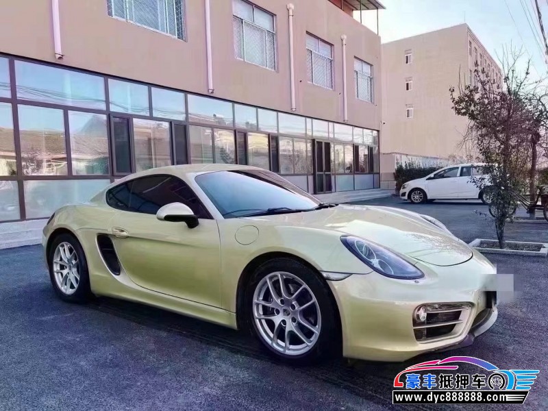 14年保时捷卡曼轿车抵押车出售
