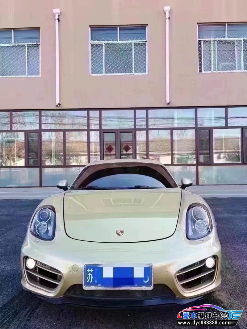 14年保时捷卡曼轿车抵押车出售