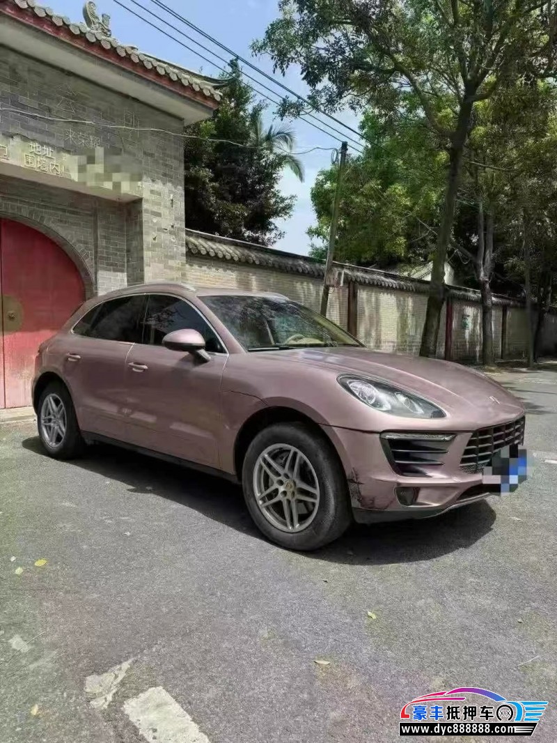 16年保时捷Macan迈凯轿车抵押车出售