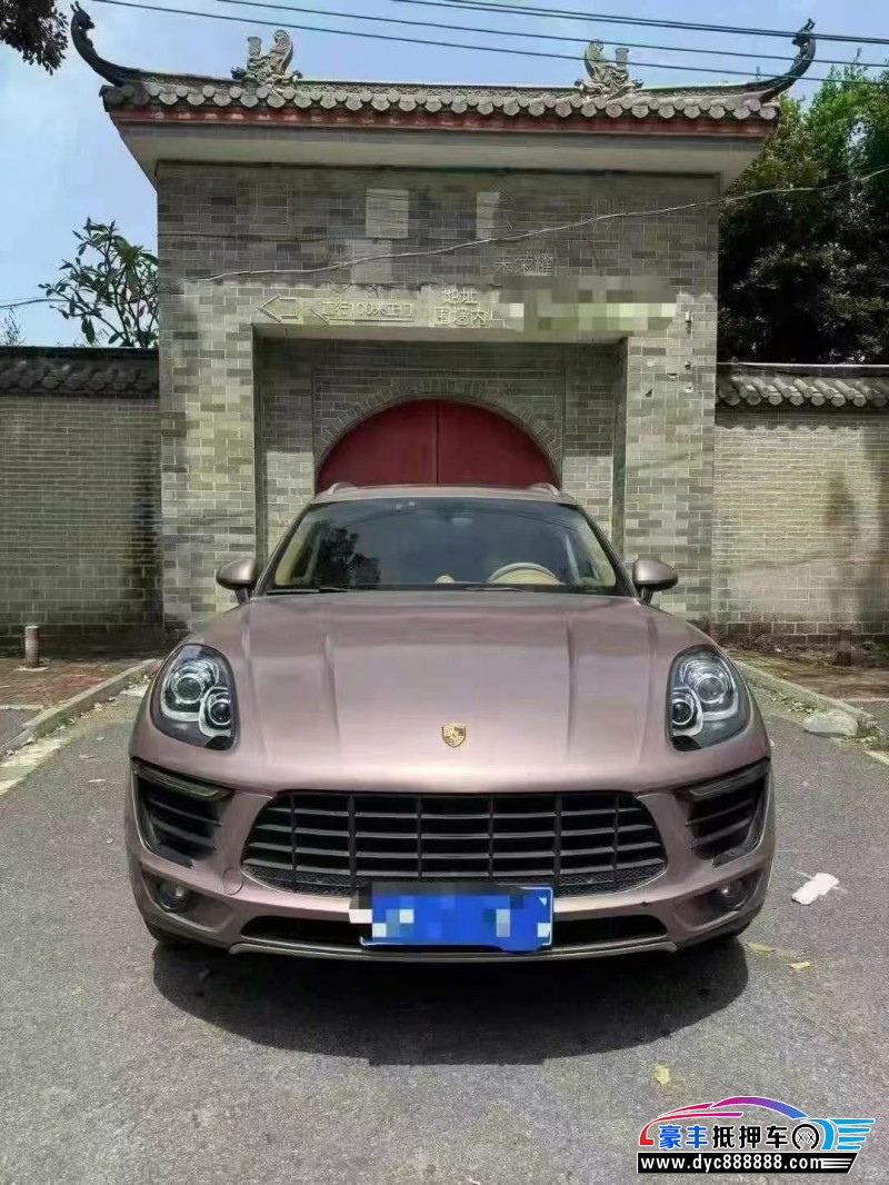 16年保时捷Macan迈凯轿车抵押车出售