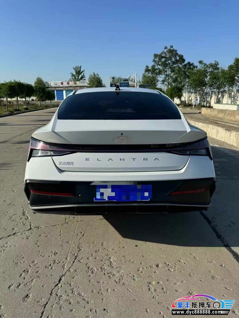 23年现代伊兰特轿车抵押车出售