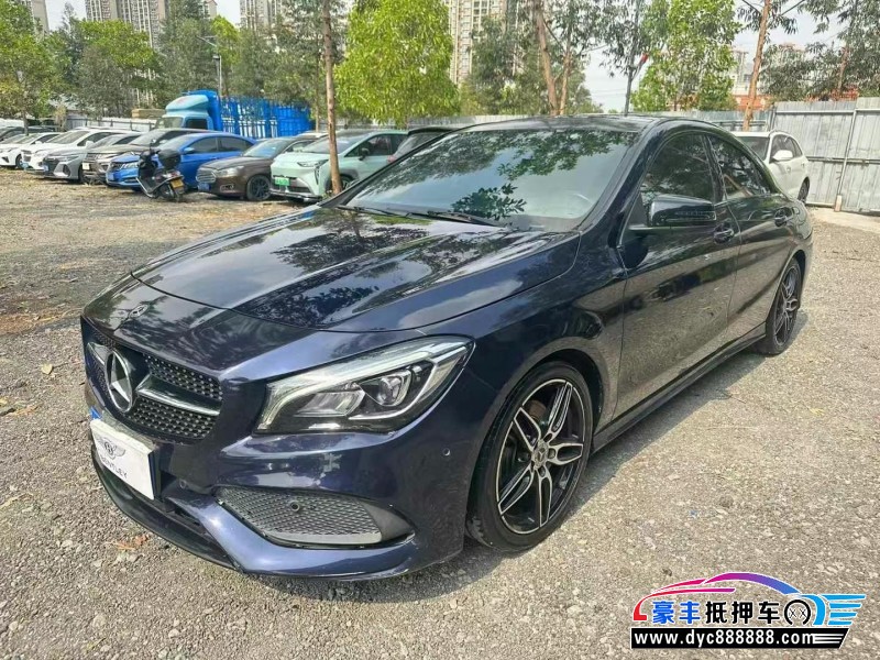 17年奔驰CLA轿车抵押车出售