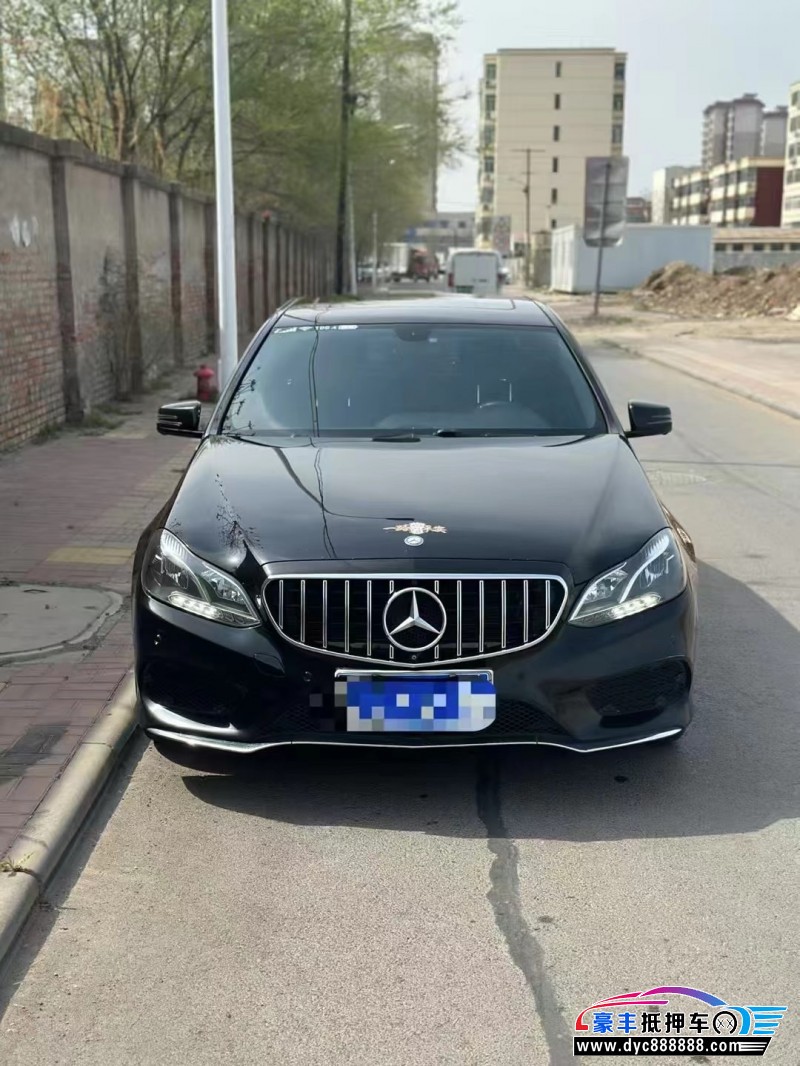 15年奔驰E轿车抵押车出售
