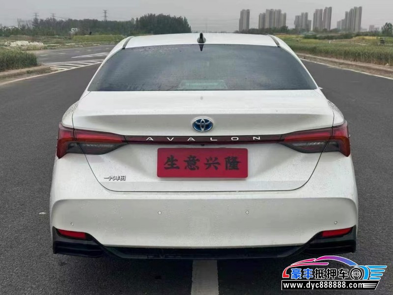 19年丰田亚洲龙轿车抵押车出售