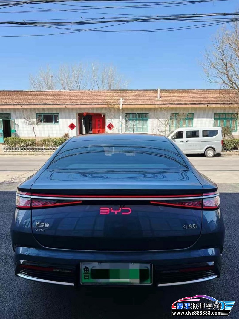 24年比亚迪海豚轿车抵押车出售