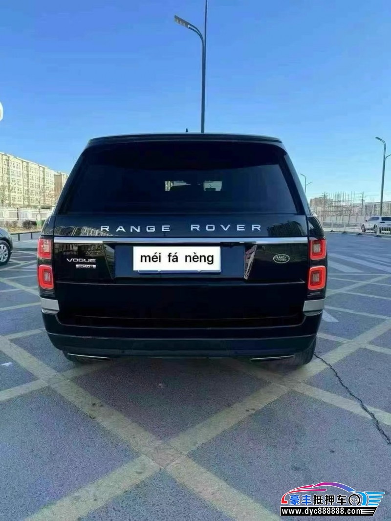 18年路虎揽胜行政轿车抵押车出售