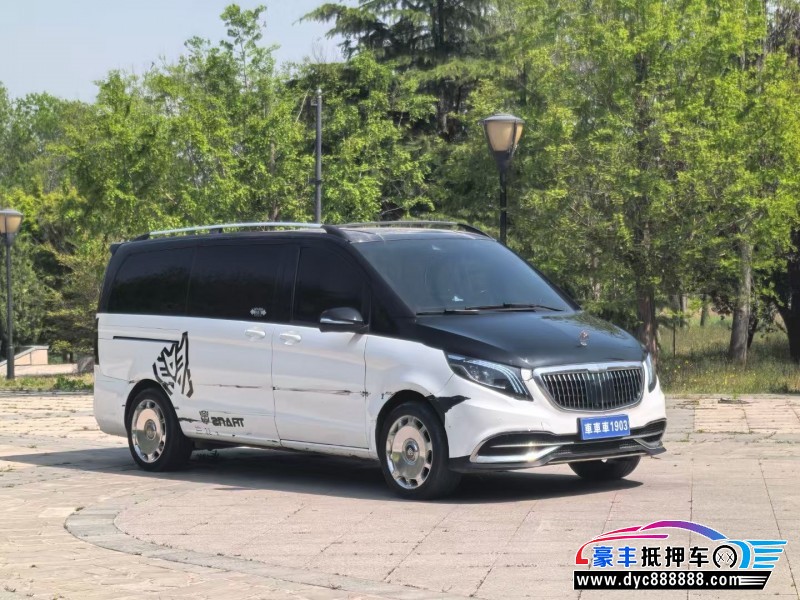 17年奔驰V轿车抵押车出售