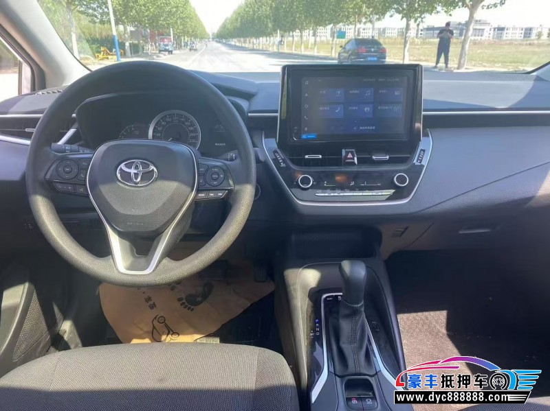 22年丰田卡罗拉轿车抵押车出售