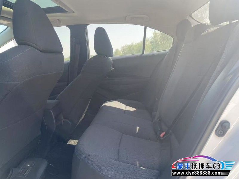 22年丰田卡罗拉轿车抵押车出售