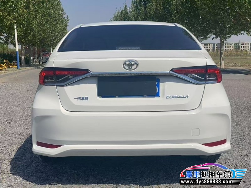 22年丰田卡罗拉轿车抵押车出售