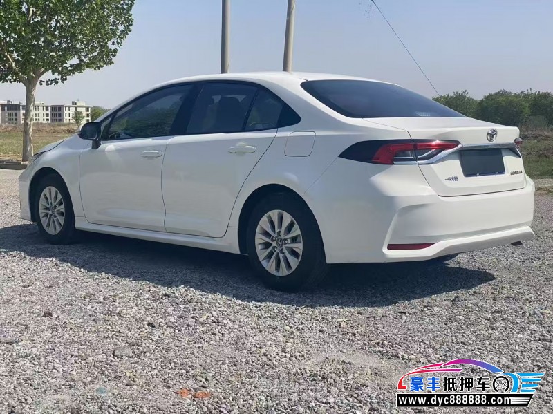 22年丰田卡罗拉轿车抵押车出售