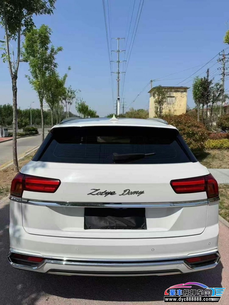 19年众泰大迈X7轿车抵押车出售