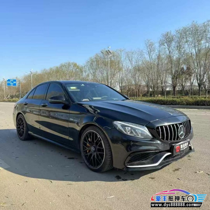 18年奔驰C级AMG轿车抵押车出售