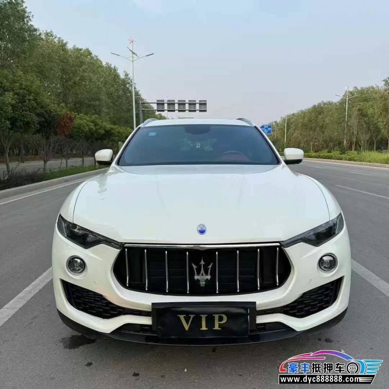 18年玛莎拉蒂莱万特轿车抵押车出售