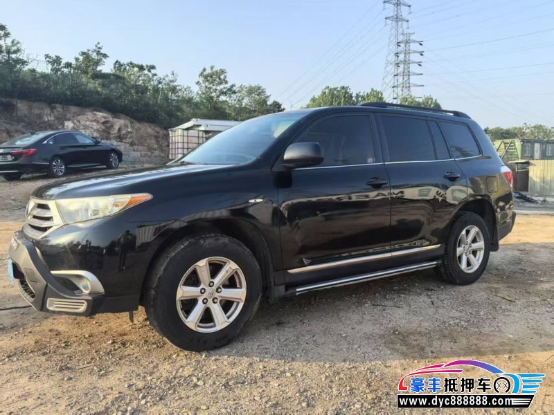 14年丰田汉兰达SUV抵押车出售
