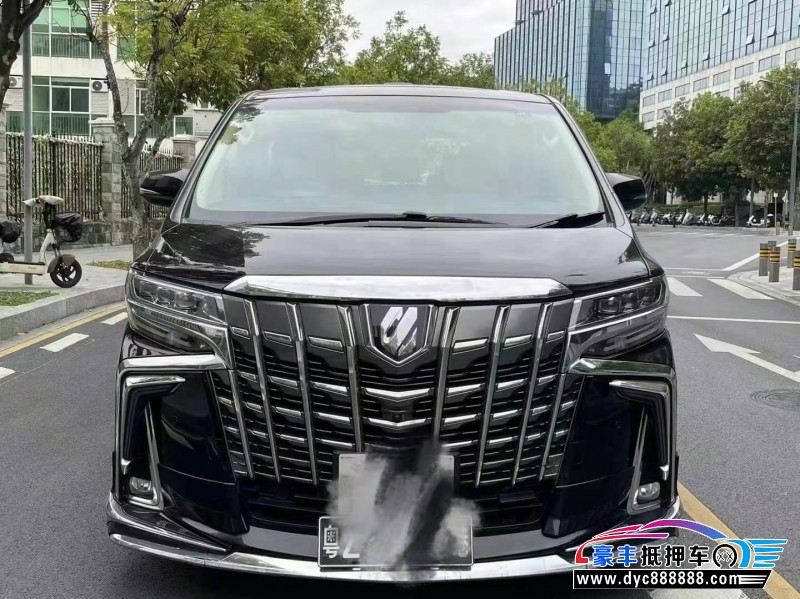 16年丰田埃尔法轿车抵押车出售