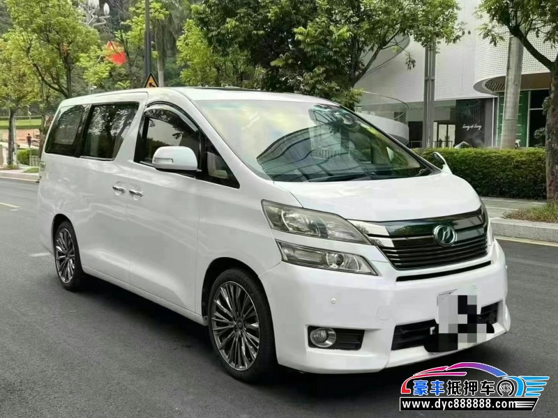 13年丰田威尔法轿车抵押车出售