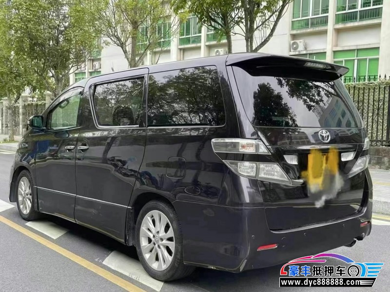 14年丰田威尔法轿车抵押车出售