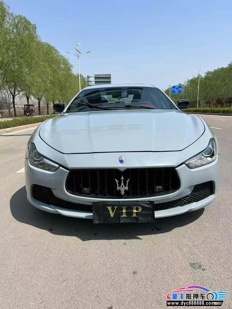 15年玛莎拉蒂Ghibli轿车抵押车出售