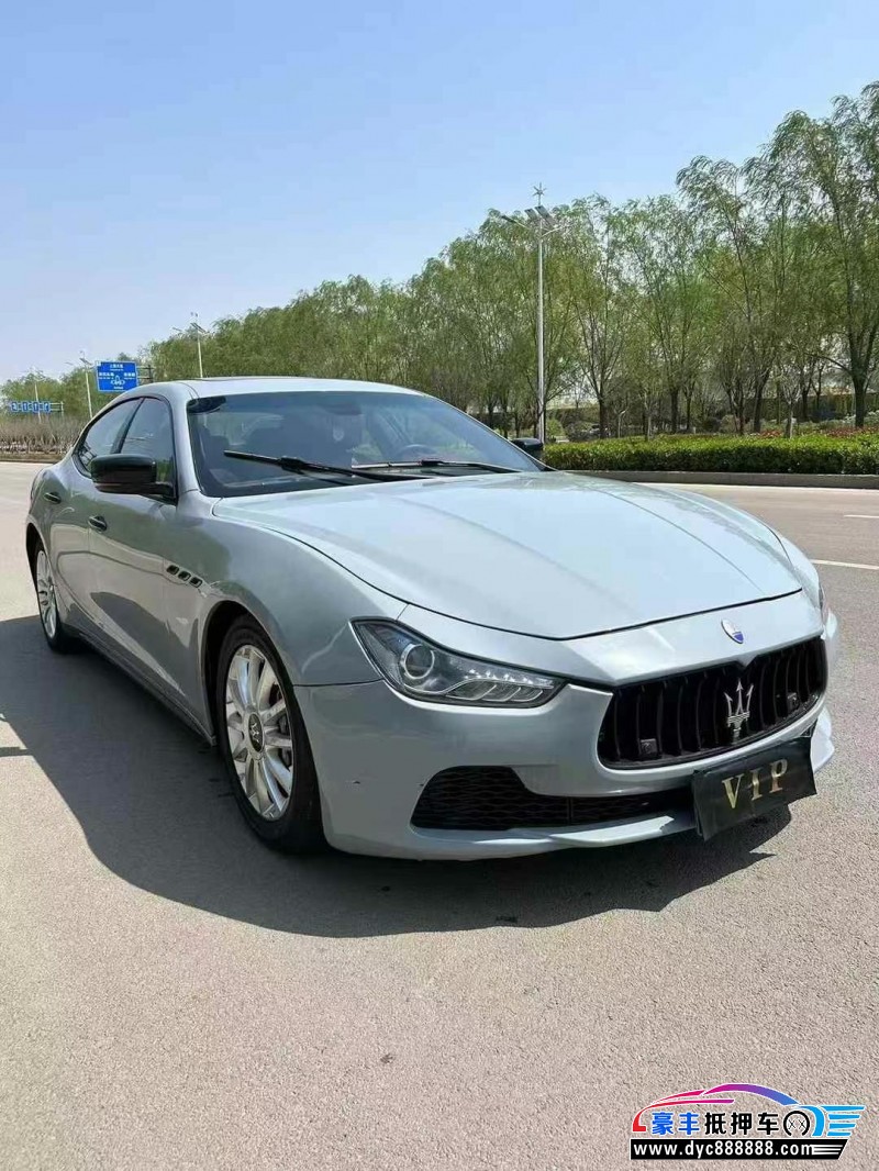 15年玛莎拉蒂Ghibli轿车抵押车出售