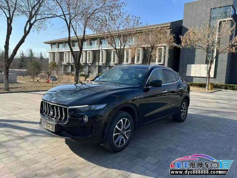 18年玛莎拉蒂莱万特轿车抵押车出售