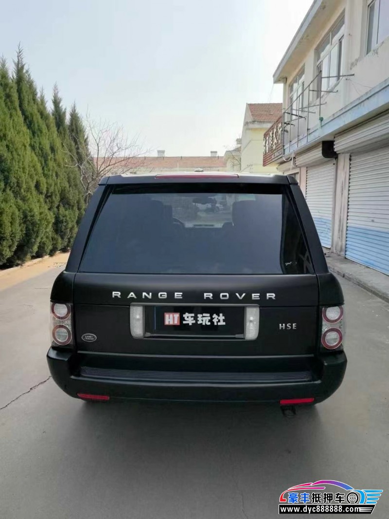 11年路虎揽胜行政轿车抵押车出售