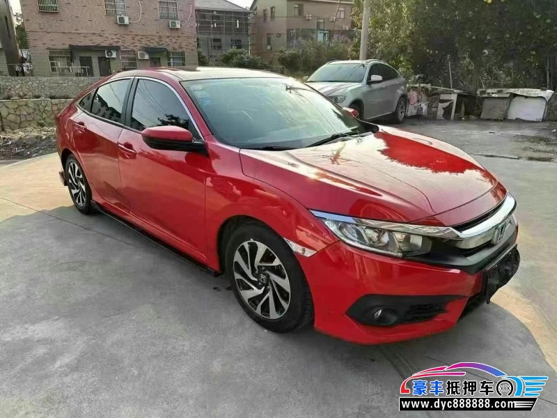 19年本田思域轿车抵押车出售