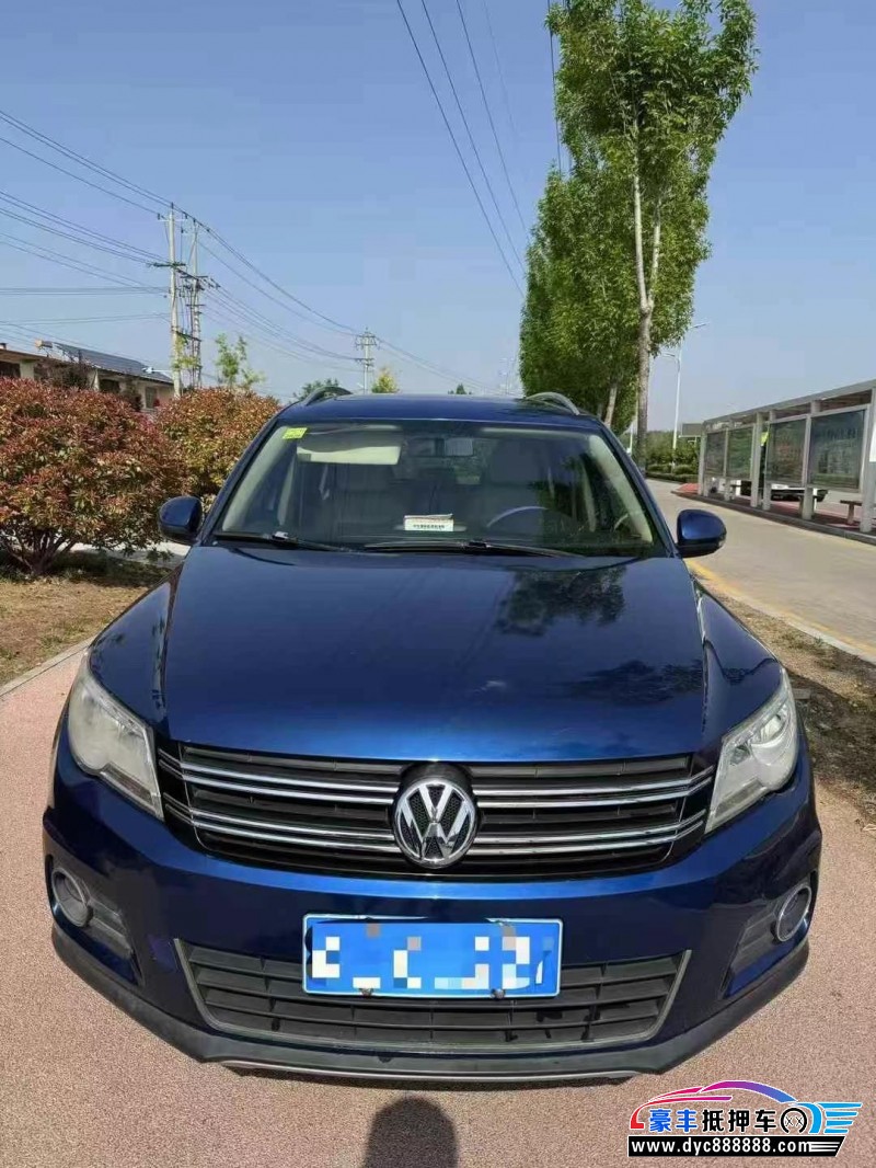 12年大众途观轿车抵押车出售